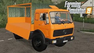 FS19 - Mercedes-Benz 1213 - Farming Simulator 2019 Classic Truck Mod DOWNLOAD