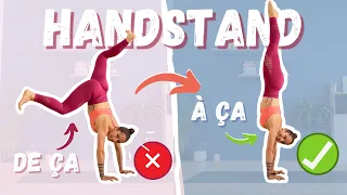 HANDSTAND : 5 ÉTAPES pour APPRENDRE RAPIDEMENT L'ÉQUILIBRE SUR LES MAINS 🤸‍♀️