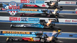 2024 NHRA Four-Wide Nationals | Top Fuel Qualifying Q1 | Charlotte, NC