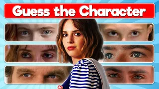 Guess the Stranger Things Character by the Eyes