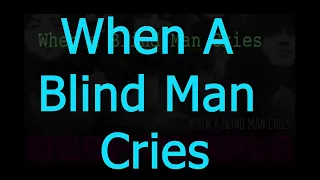 When A Blind Man Cries - DEEP PURPLE - Guitar Backing Track with chords and lyrics