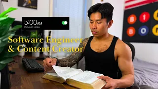 5am MORNING ROUTINE | Software Engineer & Content Creator
