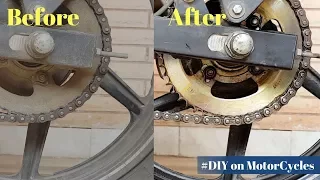 DIY : Cleaning Motorcycle chain | सरल व सही तरीका #GaganGarage