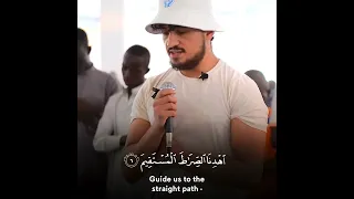 Surah Al Fatihah | Isha prayer in Ali Banat's Orphanage | Yahya Buisir