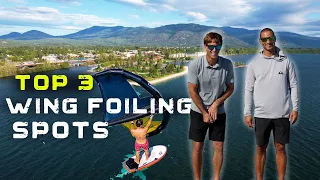 Top 3 WING FOILING spots in the US (mainland)