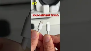 How to SPOT Fake❌APPLE Cables!!