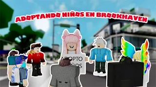 😉Adoptando niños en Brookhaven parte 5😂/Roblox