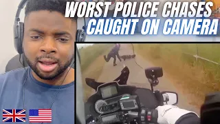 Brit Reacts To THE CRAZIEST POLICE CHASES CAUGHT ON CAMERA!