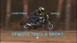 CFMOTO 700CL-X SPORT - jak hodnotí parádní sportku GP pilot Lukáš Pešek v testu Autosalonu TV Prima?