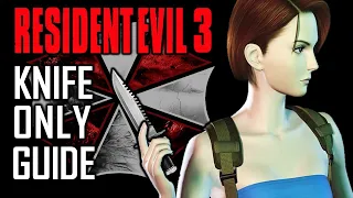 Resident Evil 3 (PS1) - Knife Only Guide - Hard Difficulty
