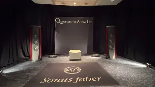 The Best System at dynamics at Axpona Chicago 2023: Sonus Faber Aida MK II& Boulder 3000&dCS Vivaldi