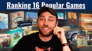 Ranking 16 of the Most Popular Games