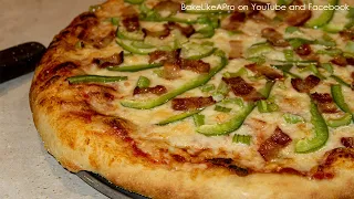 The BEST NO Fail Pizza Dough Recipe - 4 Pizzas Recipes