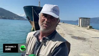 Top Channel/ Leja e peshkimit! Peshkatarët amatorë në Vlorë: Nuk dimë ta marrim në e-albania