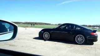 1080p: Novidem Nissan GTR 585 HP vs Porsche 911 Turbo PDK x 2 races