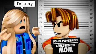 ROBLOX Brookhaven 🏡RP - FUNNY MOMENTS: Criminal Peter And Respectful Mother