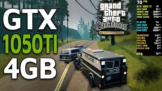 GTA San Andreas Definitive Edition - GTX 1050 TI 4GB - i7 4770 All Settings - 1080p