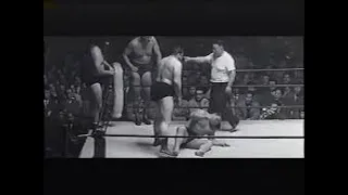 Rikidozan-Baba-Toyonobori vs  Killer Kowalski-Gino Marella-X