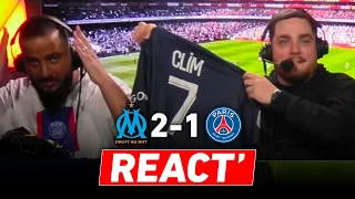 OM 2-1 PSG - Live Reaction feat @LImmigreparisien