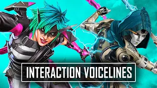 ALL Season 21 New Interaction Voicelines in Apex Legends