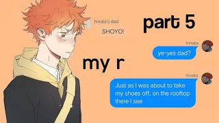 haikyuu texts - My R (not) lyric prank