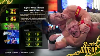 WWE 2K23 John Cena vs Broke Lesnar SummerSlam [2K23 Showcase]