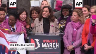 Rally Energizes Crowd Ahead of DC Women’s March