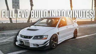 Building an EVO 8 IN 10 MINUTES! *AMAZING TRANSFORMATION*