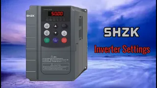 HOW TO SETTING INVERTER SHZK