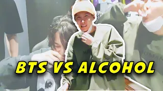 BTS Vs ALCOHOL : Drunk BTS is the funniest