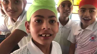 Dhillon fun world  school trip nanaksar  acdmy salwala. Vlog aj style new