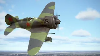 Polikarpov I-16 Airfield Defence Vs Bf109 (Il-2 Sturmovik Multiplayer )