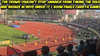 CARIFTA GAMES 2024 JAMAICA BOYS DOMINATED 800M FINALS UNDER 17 AND TAKES GOLD AND BRONZE HIGHLIGHTS