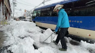 令和4年12月19日　今年の大雪はやばい！新潟県小千谷市  Life wiht Snow