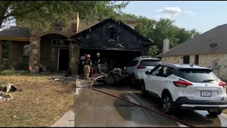 'Your house is on fire' | Man saves family from burning house