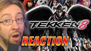 MAX REACTS: Tekken 8 Devil Jin, Lee, Zafina, Alisa Reveal