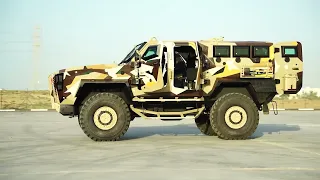 IDEX 2023 Streit Group to market Saudi Groups Masmak 2 armored vehicle Milanion NTGS Alakran mortar