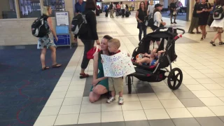 EMOTIONAL USAF Military Homecoming 2015  l  Airman returns home to family after 6 month deployment