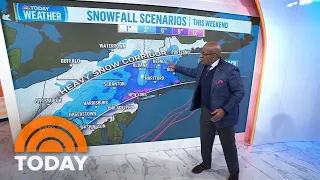 Major winter storm heads east: Who could see snow?