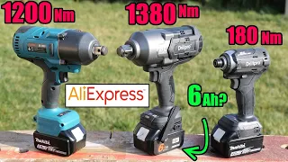 Aliexpress clé à chocs BRUSHLESS Drillpro 1380nm Abeden vs LIDL PARKSIDE PERFORMANCE PASSP 20-Li