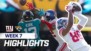 New York Giants TOP Plays vs. Jacksonville Jaguars | 2022 Regular Season Week 7