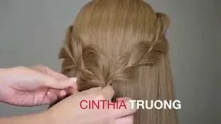 Hair Tutorial-3 Strands Uneven Braid Hair