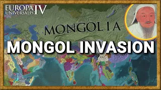 EU4 Extended Timeline: The Mongol Invasion - A.I only time-lapse