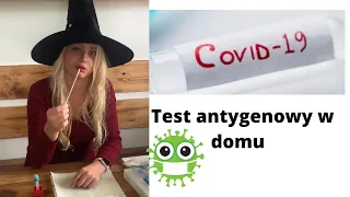 Jak zrobić test na COVID-19 w domu?? Szybki test antygenowy na koronawirusa!