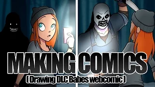 Making Comics - Drawing DLC Babes webcomic
