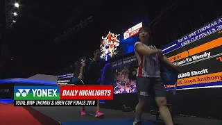 Uber Cup Rewind 2018 | Day 4 YONEX Daily Highlights