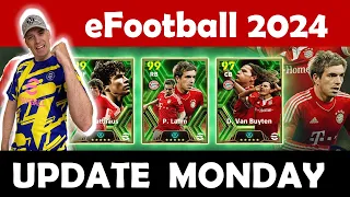 eFootball 2024 ⚽️ UPDATE MONDAY 22.04.2024 😍 Booster Epics FC BAYERN: Lahm, Matthäus, Van Buyten 😍