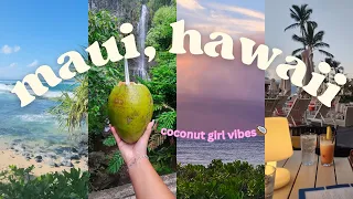 HAWAII TRAVEL VLOG🌺 A WEEK IN MAUI 🥥🌴