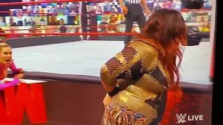 Nia Jax Screams  “ MY HOLE “  On WWE RAW!!!