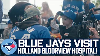 Blue Jays pitchers Kevin Gausman and Chris Bassitt visit Holland Bloorview Hospital!